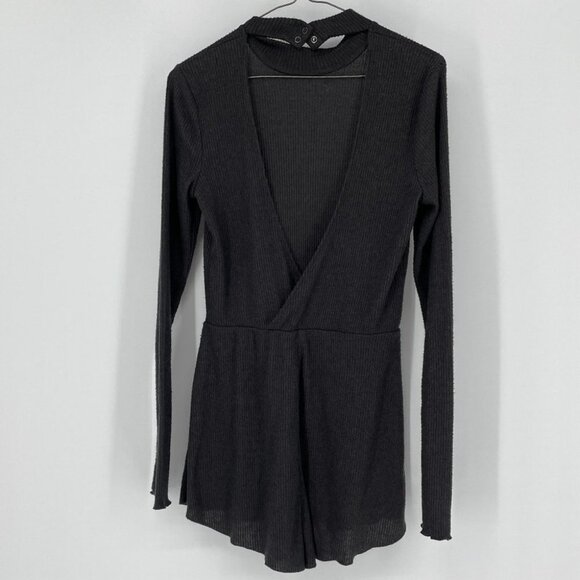 Out From Under grey high neck  open back romper - Picture 15 of 16